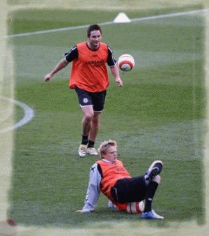 joe cole    frank   lampard             damien  duff